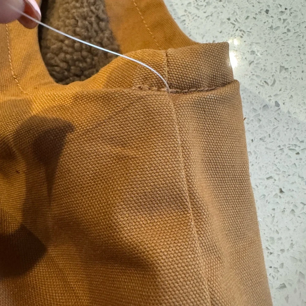 Stanley Men's Work Vest‎ in brown M